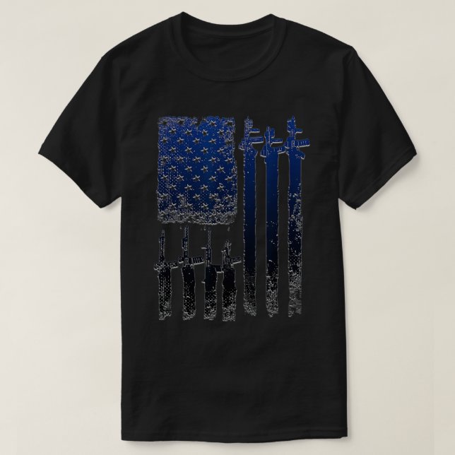 Black Rifle Coffee Shirts For Men  (Design Front)