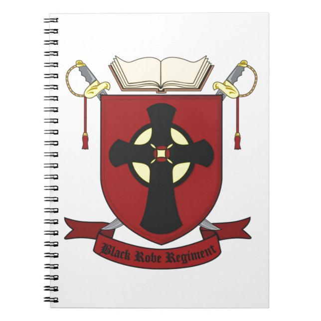 BLACK ROBE REGIMENT NOTEBOOK (Front)