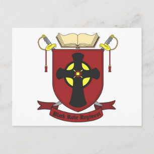 BLACK ROBE REGIMENT POSTCARD