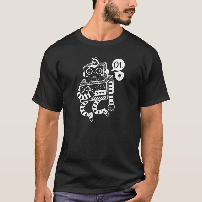 Black Robo Shirt (Front)