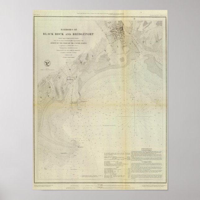 Black Rock, Bridgeport Poster (Front)