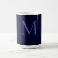 Black Rock Deep Blue Classical Unique Monogram