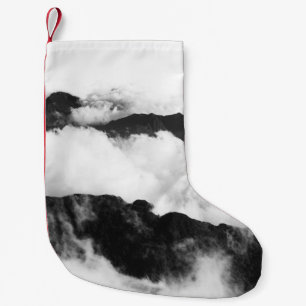 BLACK ROCK FORMATIONS SMALL CHRISTMAS STOCKING