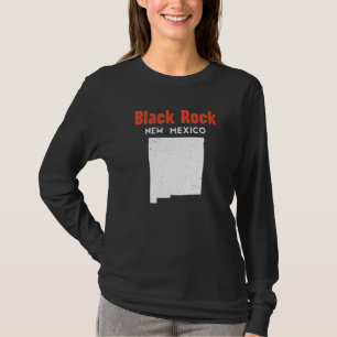 Black Rock Usa State America Travel New Mexican Ne T-Shirt