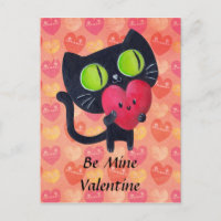 Black Romantic Cat