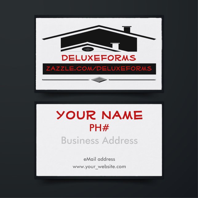 Black Roof Business Card (Creator Uploaded)