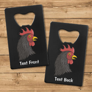Black Rooster's Head
