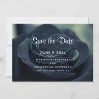 Black Rose Flower Dark Gothic Vibe Wedding