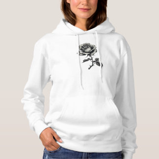black rose hoodie