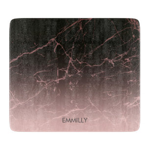Black Rose Marble Cutting Board
