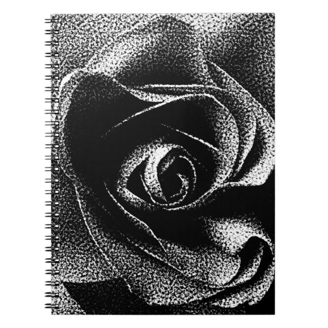 BLACK ROSE NOTEBOOK (Front)