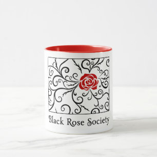 Black Rose Society Mugs   Heartblaze