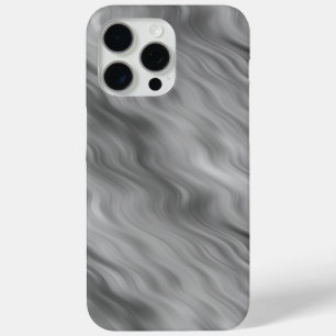 Black Rose Wavy Texture iPhone 15 Pro Max Case