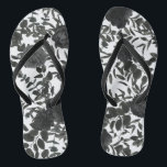 Black Rose Wedding Gothic Flip Flops<br><div class="desc">Gorgeous gothic style with black roses is perfect for your wedding.  Great for a Halloween wedding,  or any elegant dark and lovely goth event.</div>