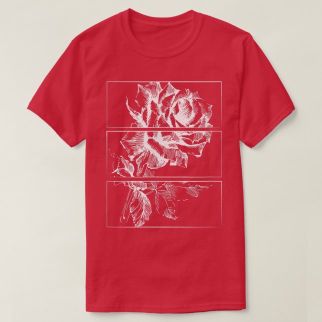 Black Roses Aesthetic Clothing Soft Grunge Clothes T-Shirt (Design Front)