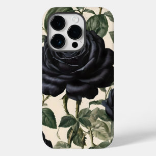 Black Roses And Green Leaves,  Case-Mate iPhone 14 Pro Case