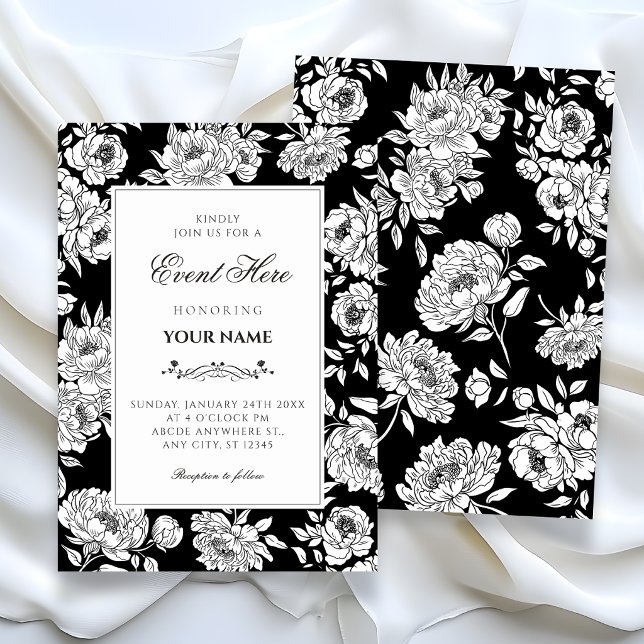 Black roses Invitation (Creator Uploaded)