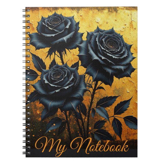 Black Roses Notebook (Front)