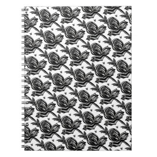 Black roses notebook