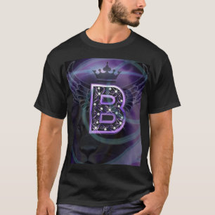 Black royal lv black lyon design T-Shirt