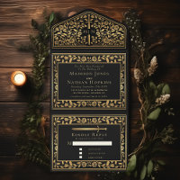 Black Royal Mediaeval Sword Wedding 