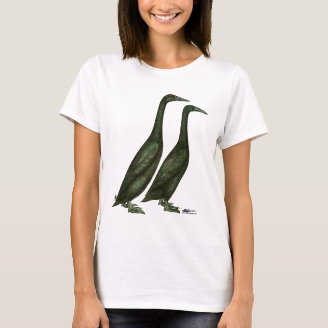 Black Runner Ducks T-Shirt (Front)