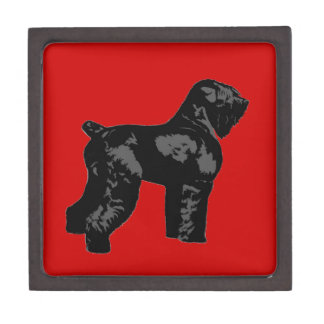 Black Russian Terrier Jewellery Box