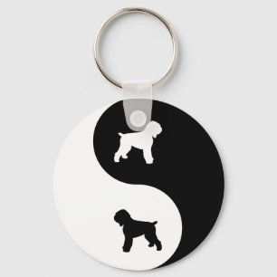 Black Russian Terrier Key Ring