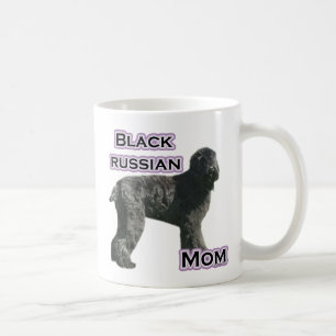 Black Russian Terrier Mum 4 Coffee Mug