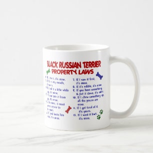 BLACK RUSSIAN TERRIER PL2 COFFEE MUG