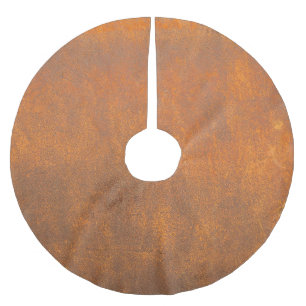 Black rust, metal texture close-up. brushed polyester tree skirt
