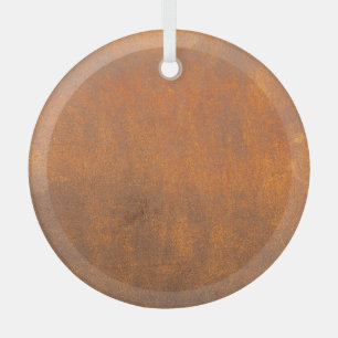 Black rust, metal texture close-up. glass tree decoration
