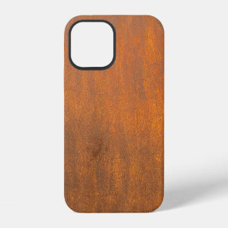 Black rust, metal texture close-up. iPhone 12 case