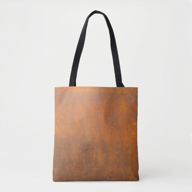 Black rust, metal texture close-up. tote bag (Front)