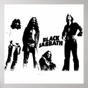 Black Sabbath Group Poster