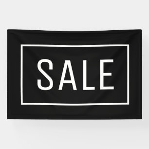 BLACK SALE SIGN