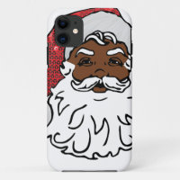black santa claus