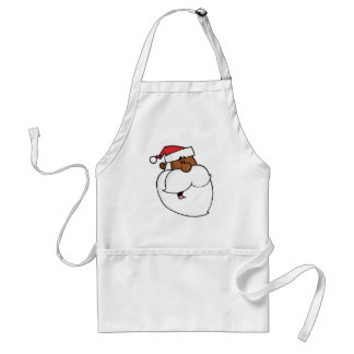 Black Santa Claus Standard Apron