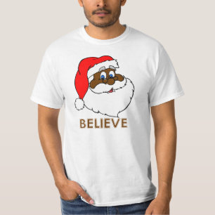 Black Santa T-Shirt