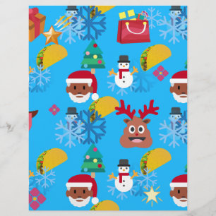 black santa taco christmas