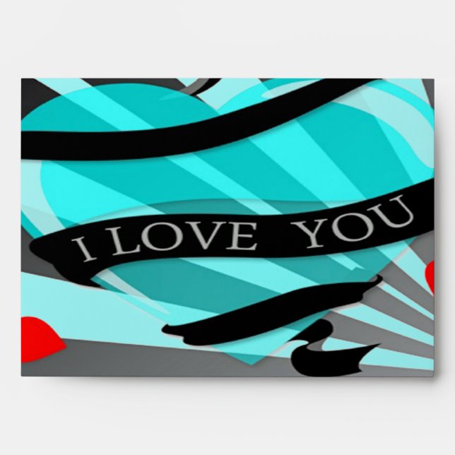 Black Satin - Envelopes (Front)