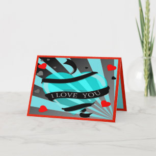 Black Satin - Holiday Card