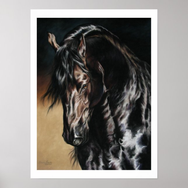 Black Satin - print (Front)