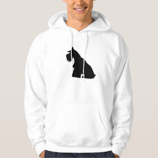 Black  Schnauzer Hoodie