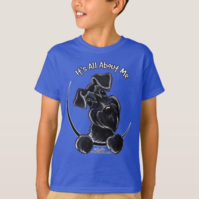 Black Schnauzer IAAM T-Shirt (Front)