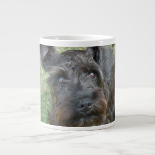Black Schnauzer Large Coffee Mug