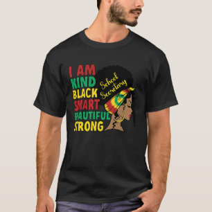 Black School Secretary African American School Sec T-Shirt