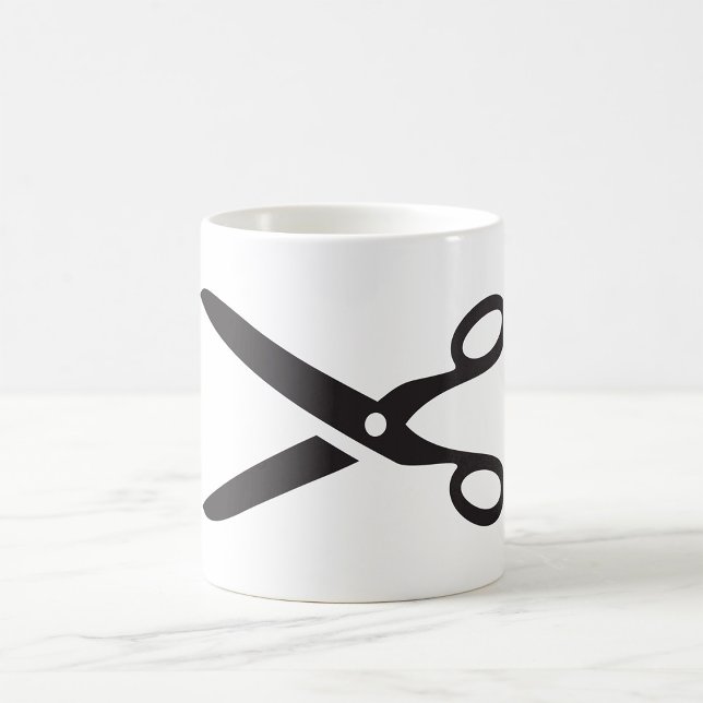 Black Scissors Coffee Mug (Creator Uploaded)