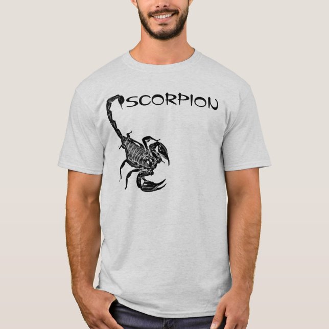 Black Scorpion Arachnid 1 T-Shirt (Front)