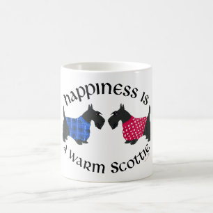 Black Scottish Terriers Happiness Coffee Mug
